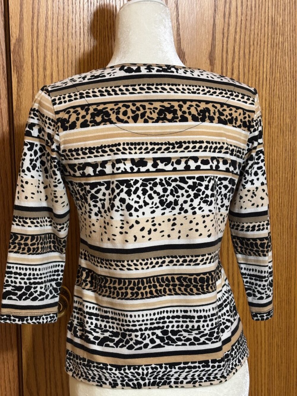 Ruby Rd. Petite Small, Animal Print, Pre-owned - Picture 4 of 4